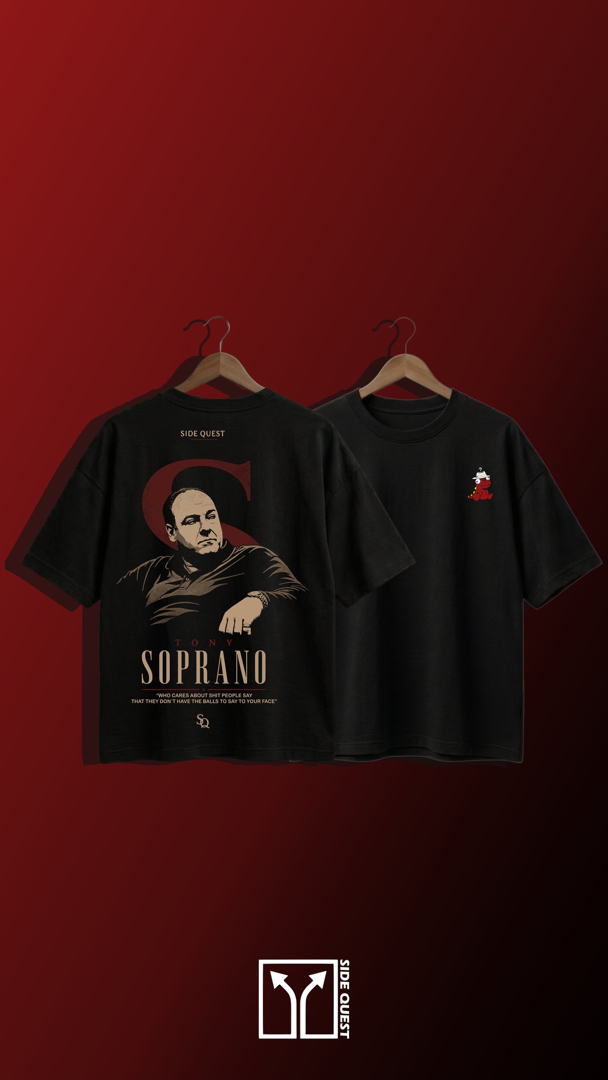 Oversized Tony Soprano